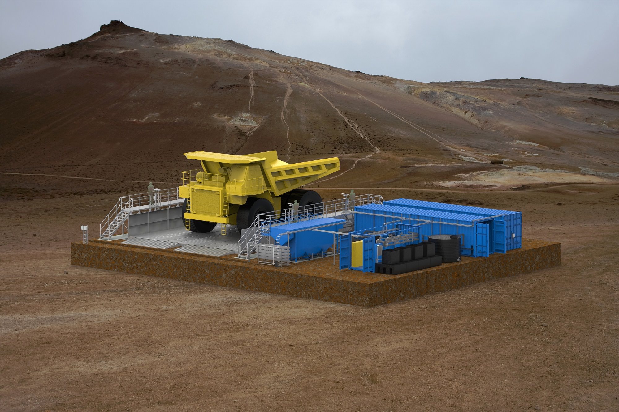 Heavy Vehicle Wash Bay